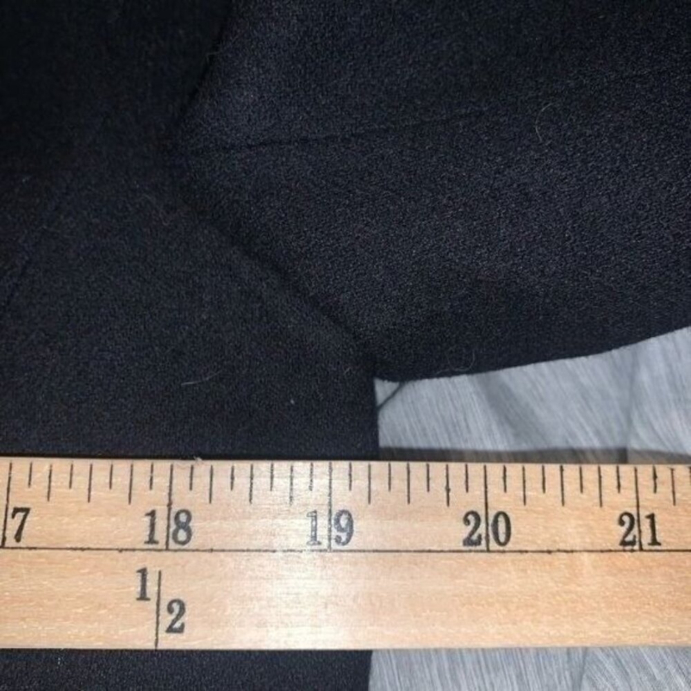 Pendleton Black Vintage 100% Virgin Wool Business Casual 2 Button Blazer Size 10 - Picture 7 of 11